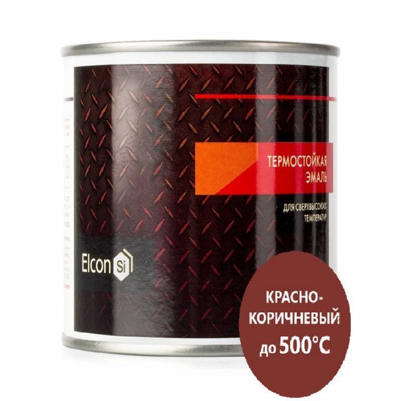 Термостойкая эмаль elcon: плюсы и минусы