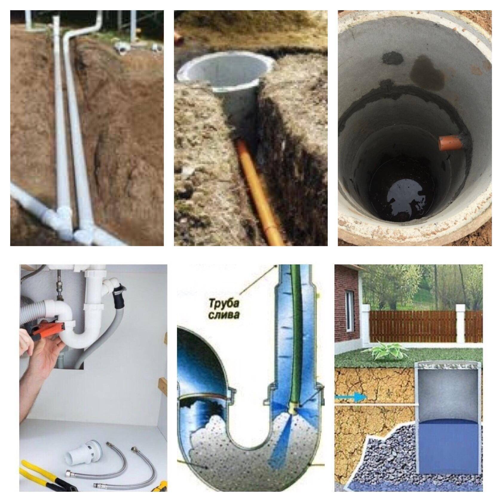 Монтаж канализационных труб своими руками - варианты и способы