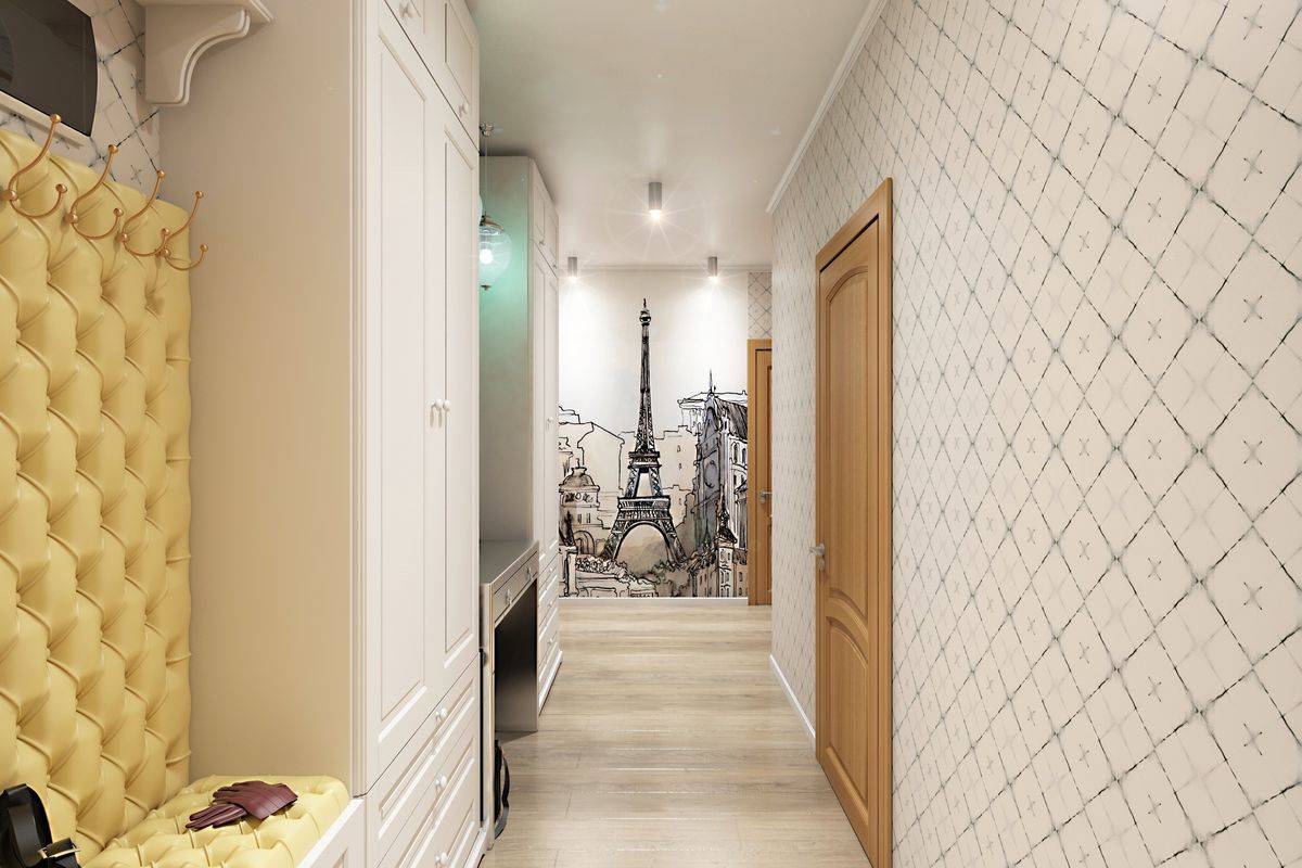 Комбинирование обоев в интерьере: 7 правил и 105 реальных фото