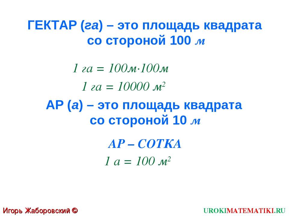 Сколько соток, акров, квадратных метров в гектаре: правила перевода, применение мер измерения