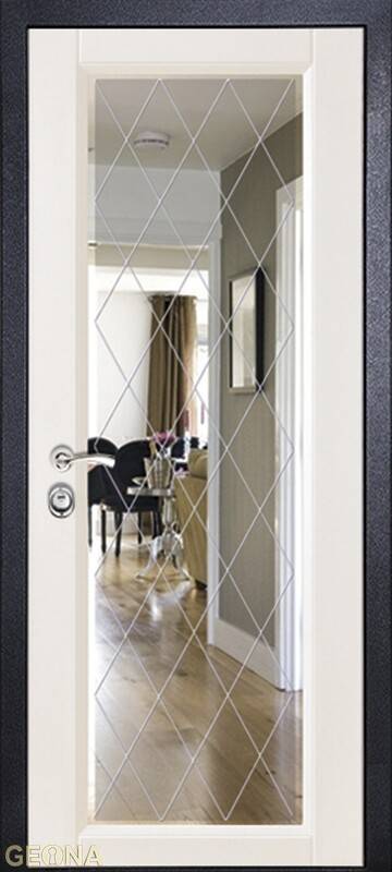 Дверь-зеркало в гардеробную: зеркальные складные конструкции