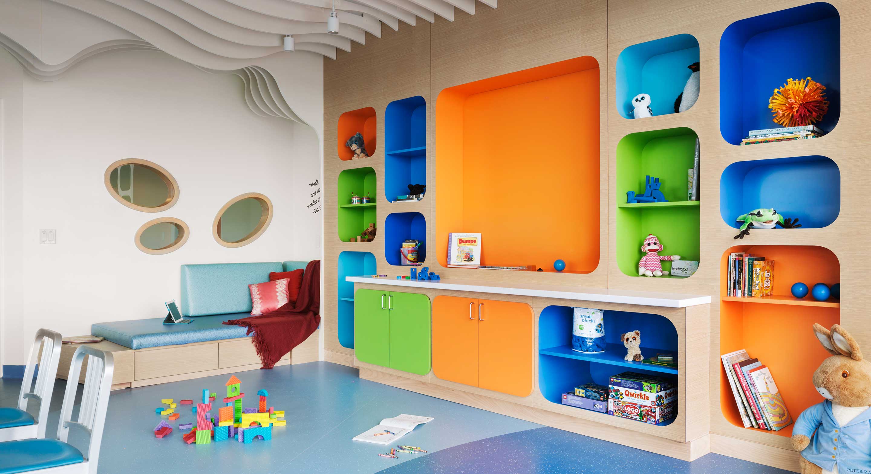Игровое пространство в детской комнате