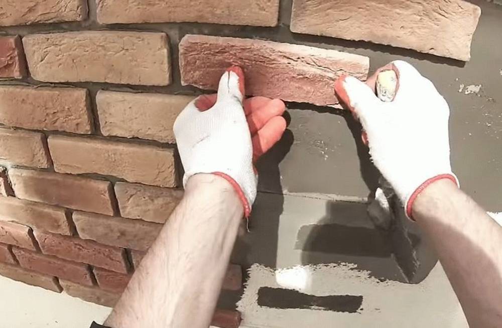 Укладка плитки под кирпич: декоративной, облицовочной