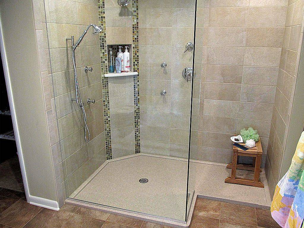 Открытый душ без кабины: оригинальное решение в ванной