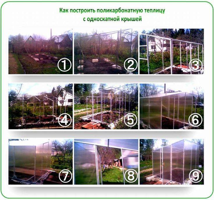 Двухскатная теплица из профильной трубы: чертеж и инструкция