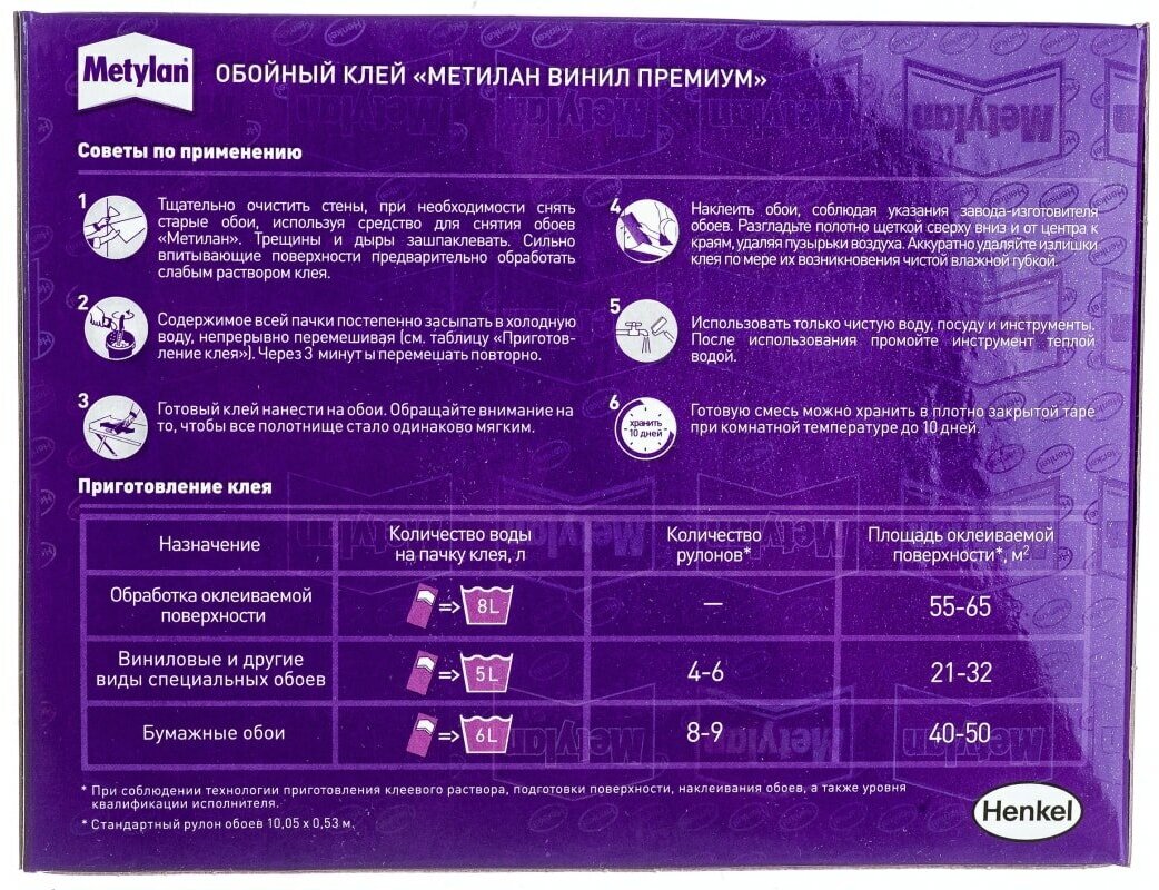 Клей метилан под флизелиновые обои: инструкция как разводить, отзывы