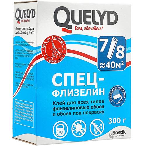 Какой клей лучше для обоев на флизелиновой основе?