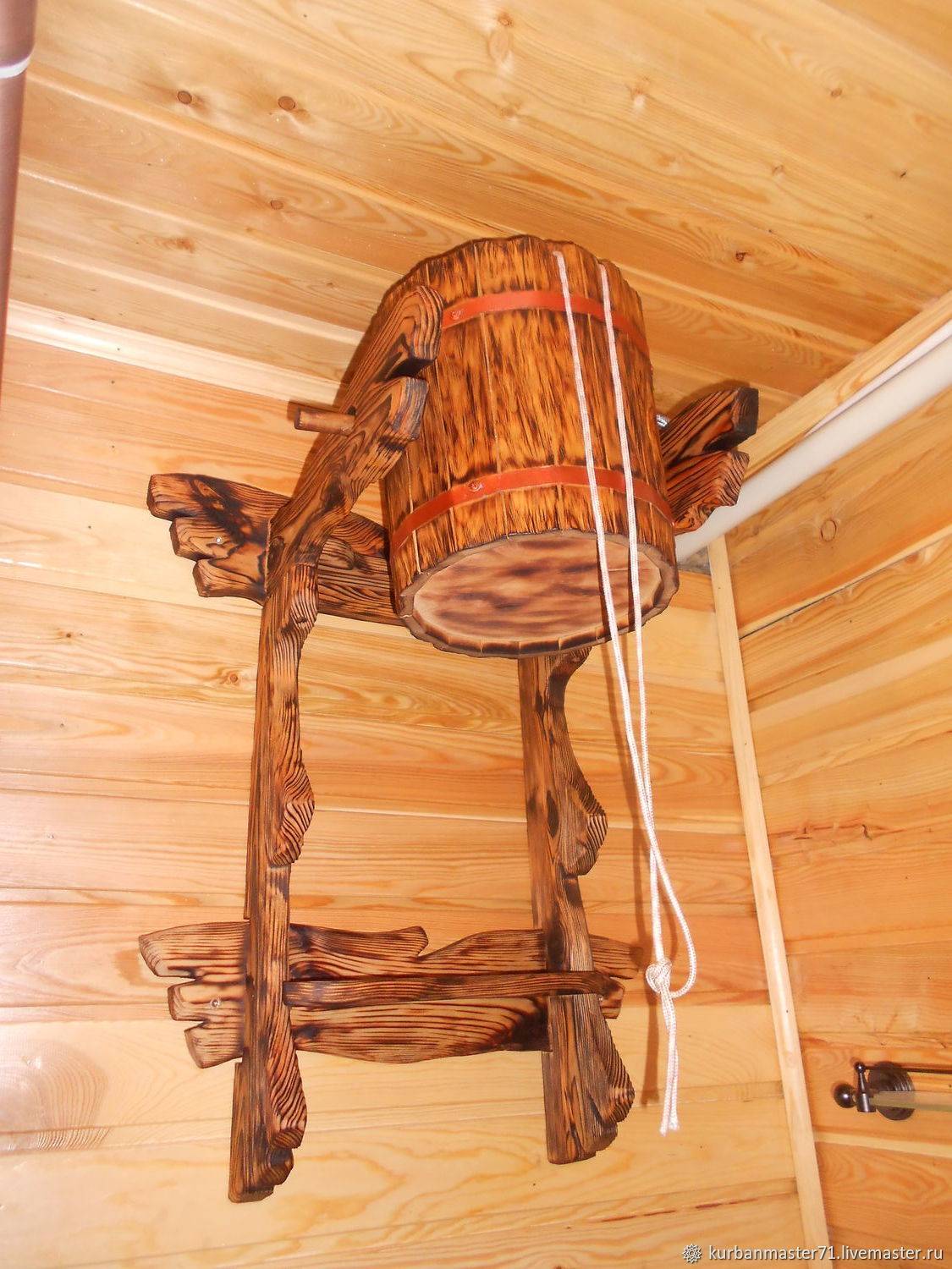 Как сделать обливное устройство для бани своими руками