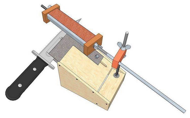 Чертеж станка для заточки ножей своими руками