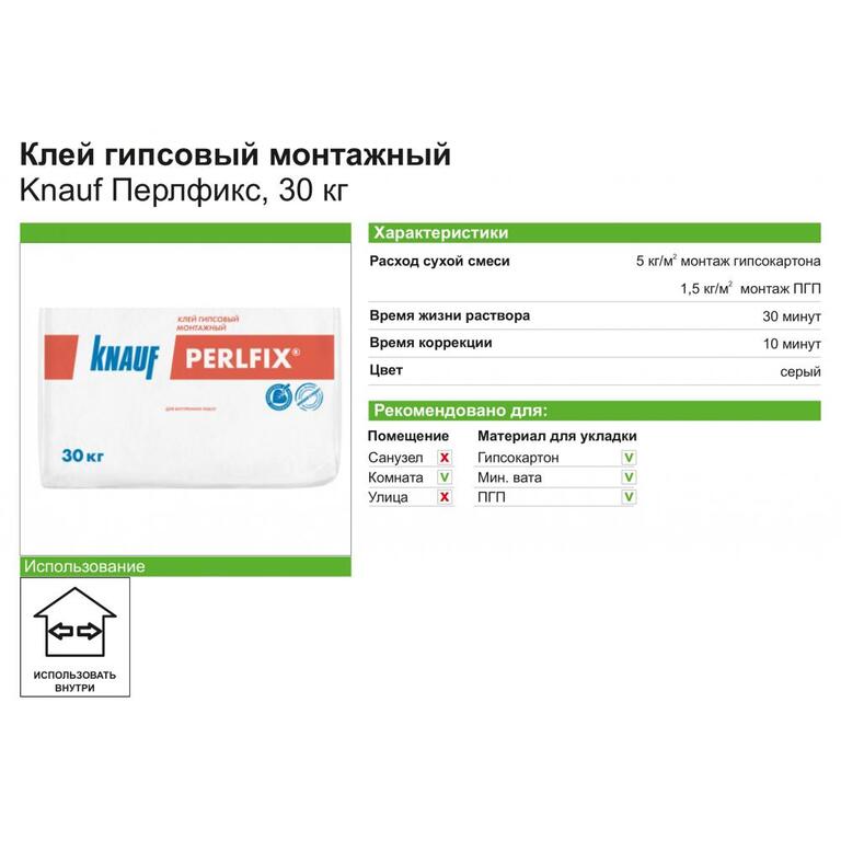 Монтажный клей перлфикс — обзор и применение