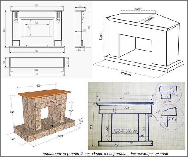 Камин из гипсокартона своими руками чертежи Камин из гипсокартона своими руками чертежи фото - DelaDom.ru