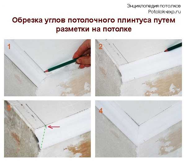 Как зарезать углы: режем потолочный и напольный плинтус правильно — викистрой