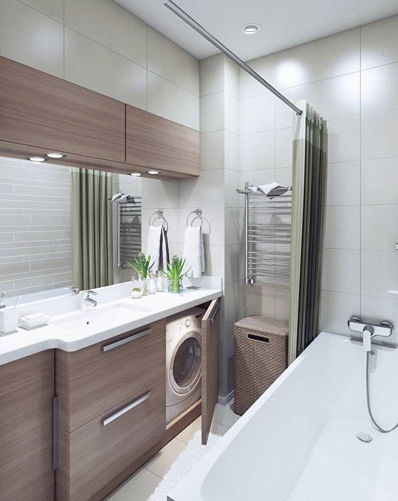 ванная комната 5 кв м санузел совмещенный дизайн