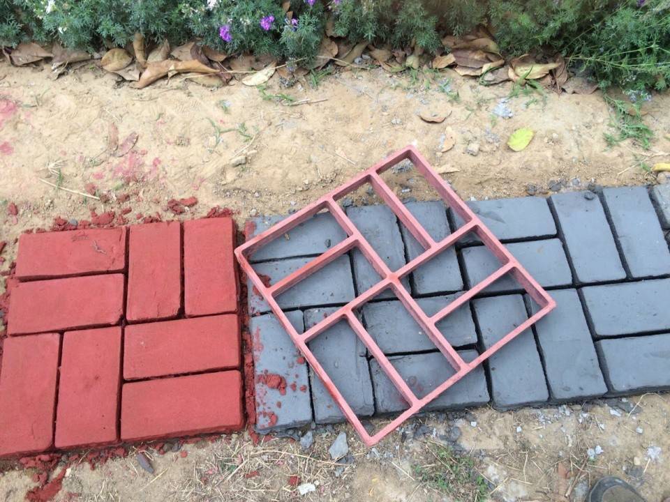Тротуарная плитка своими руками - 100 фото отлива и размещения покрытия для дорожки