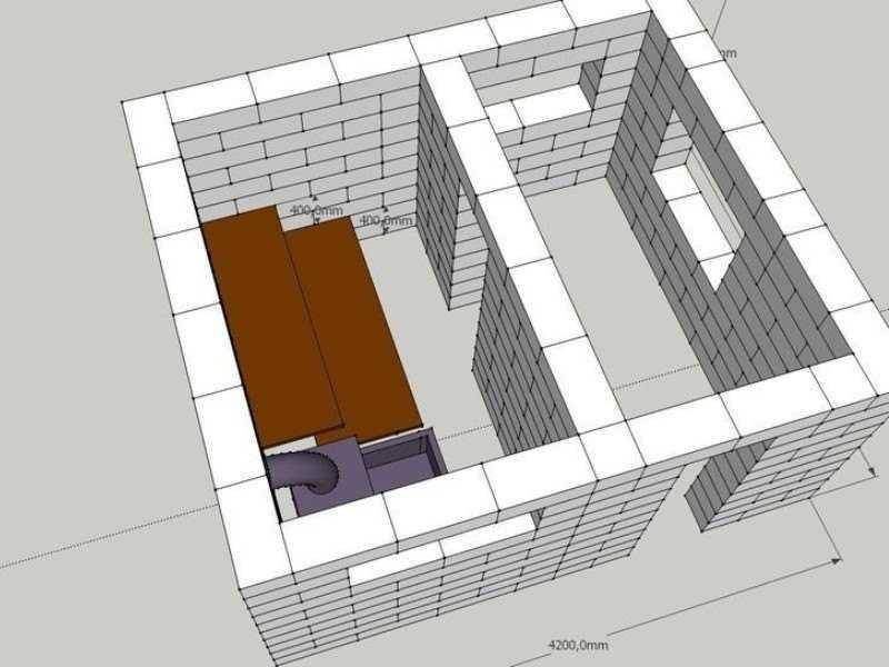 Проекты бань из керамзитобетонных блоков: фото и особенности. этапы строительства бани из блоков