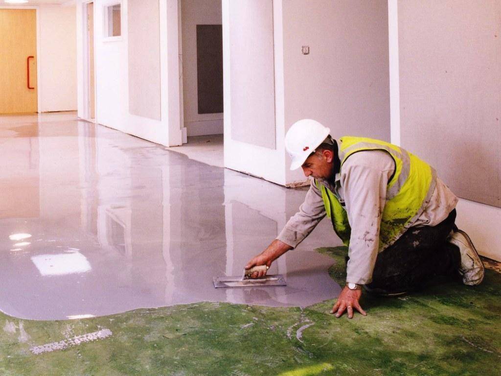 Наливной пол: устройство, пошаговая инструкция, видео+отзывы