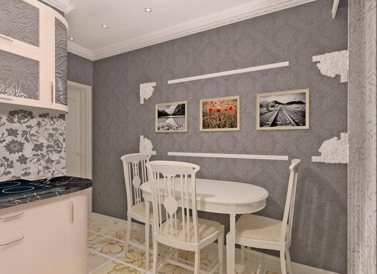 Какие обои лучше клеить на кухне: фото и выбор вариантов отделки