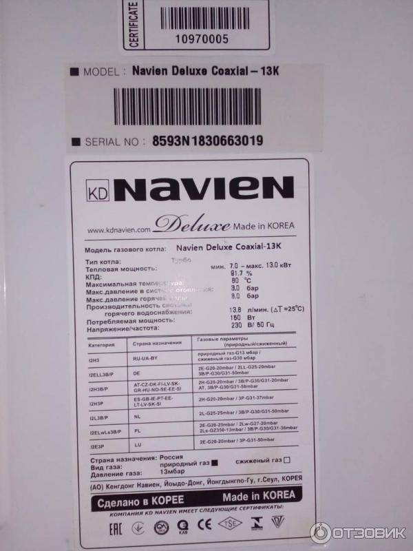 Лучшие котлы navien - рейтинг 2024 (топ 7)