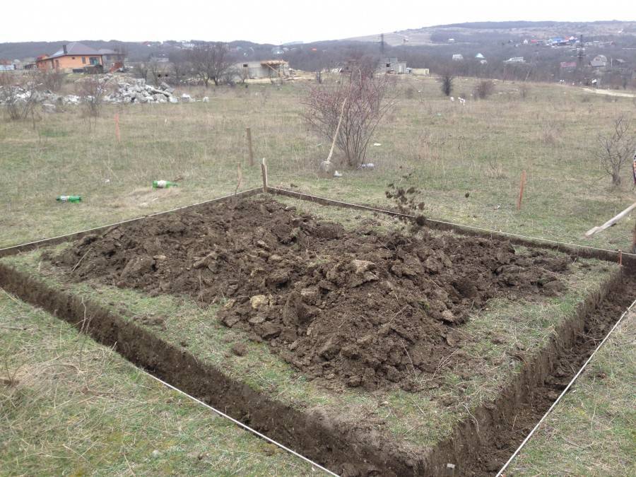 Основные рекомендации по рытью и устройству фундамента