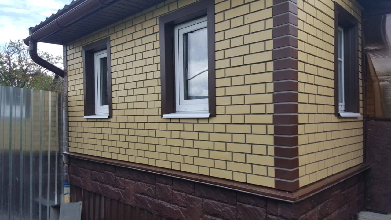 Сайдинг под кирпич: виниловый, пластиковый, фасадный