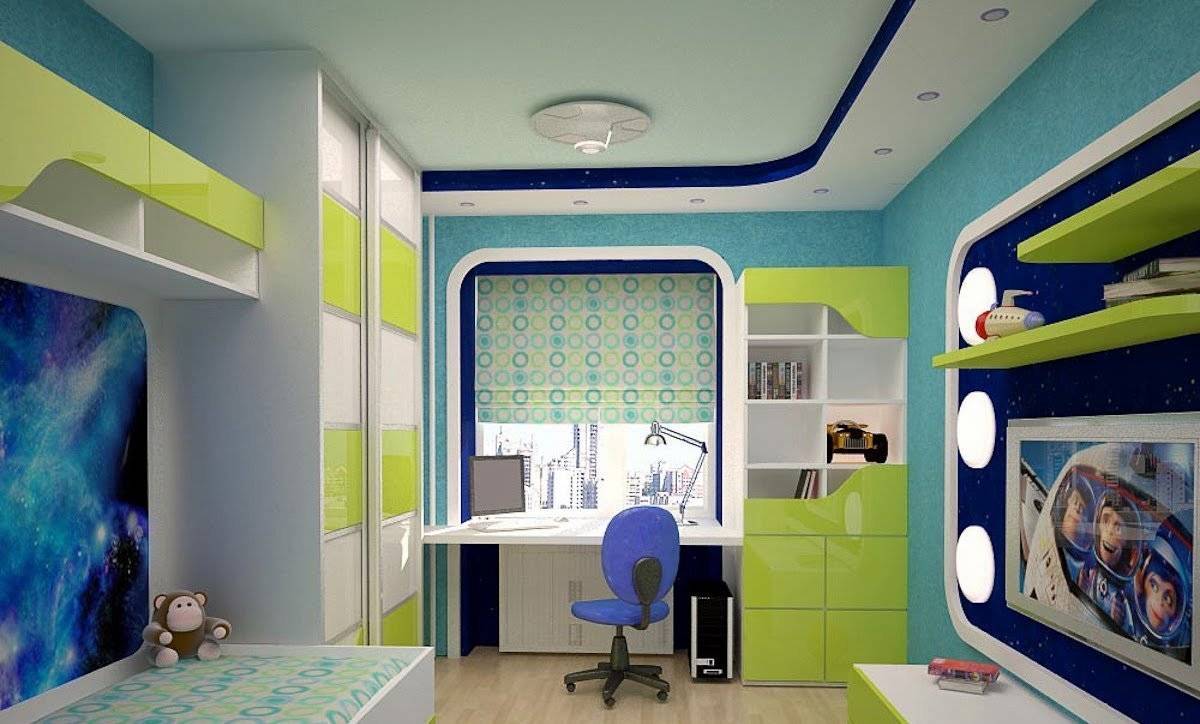 Дизайнерская комната для мальчика