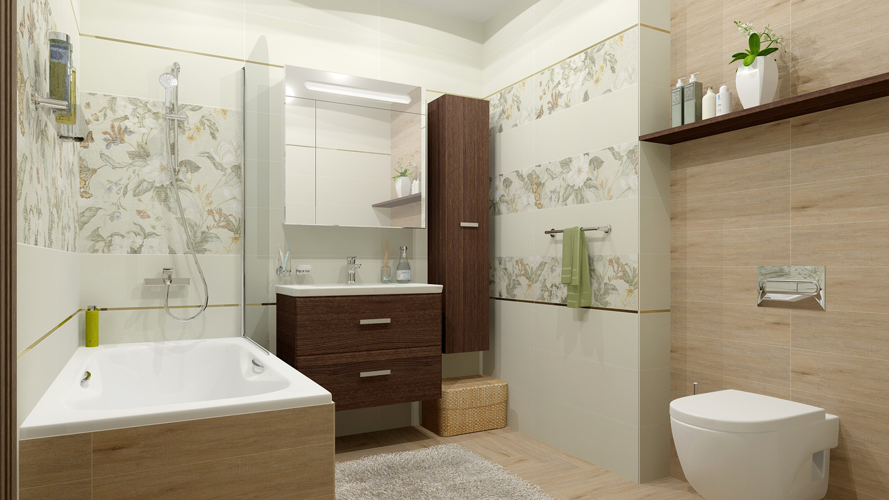 Gracia ceramica patchwork в интерьере - hqarch