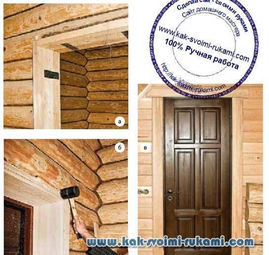Установка деревянных дверей своими руками: этапы и тонкости выполнения работ