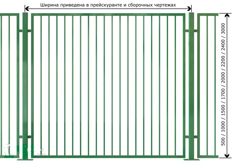Забор металлический сварной: 9 советов по выбору и установке