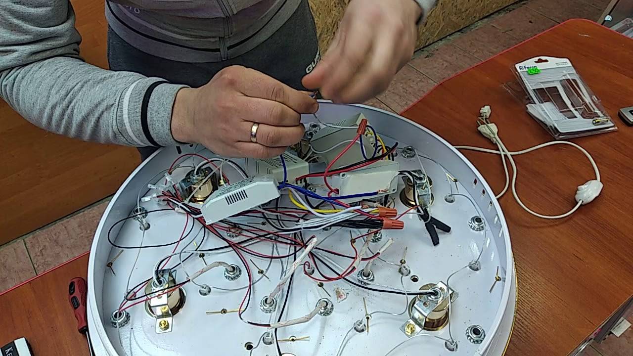 Ремонт светодиодных led ламп, электрические схемы