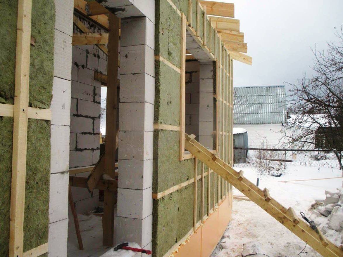 Чем утеплить газобетон? Инструкция и Фото