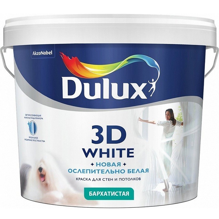 Краска для потолка dulux - преимущества и основные виды