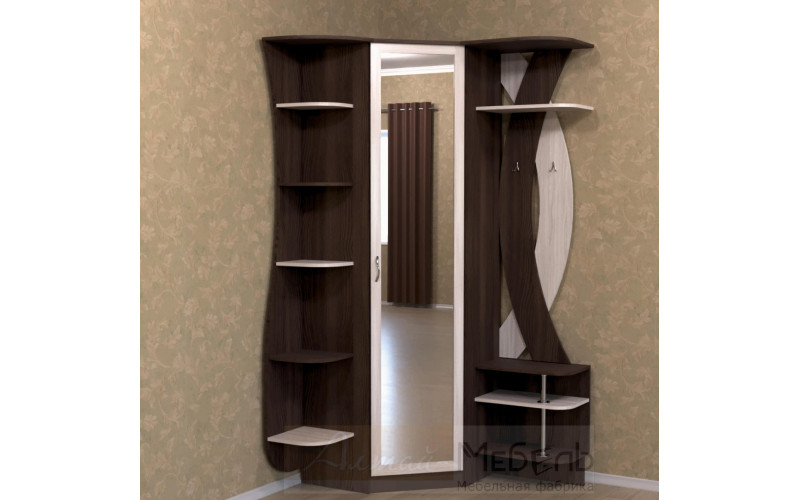 Угловой шкаф для маленькой прихожей: дизайн и модели с фото - дивангуру
