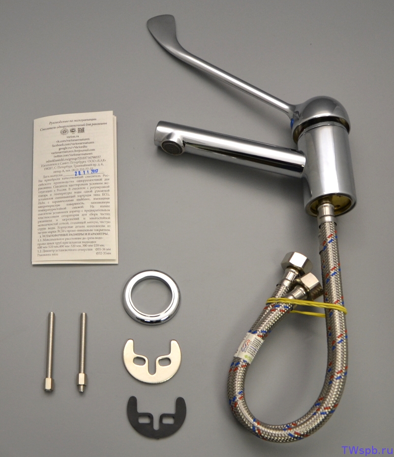 Смеситель локтевой (19 фото): медицинский хирургический для раковины или умывальника с управлением, настенный и однорукояточный