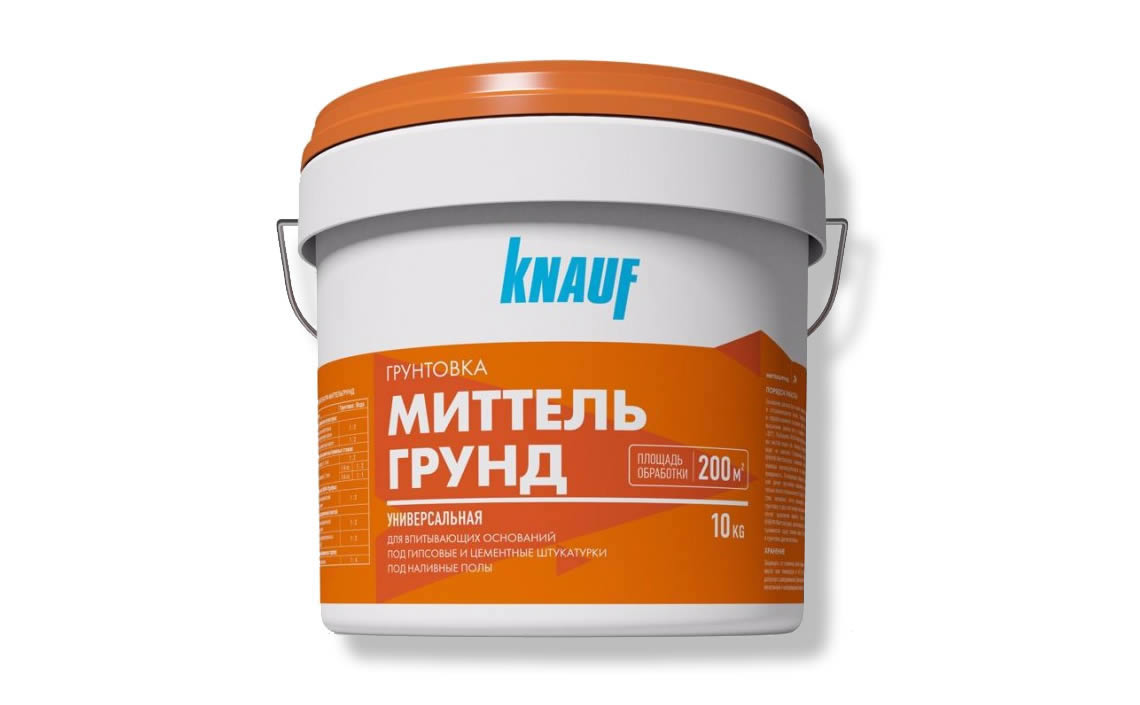 Грунтовка кнауф тифенгрунд: характеристики, расход на 1 м2