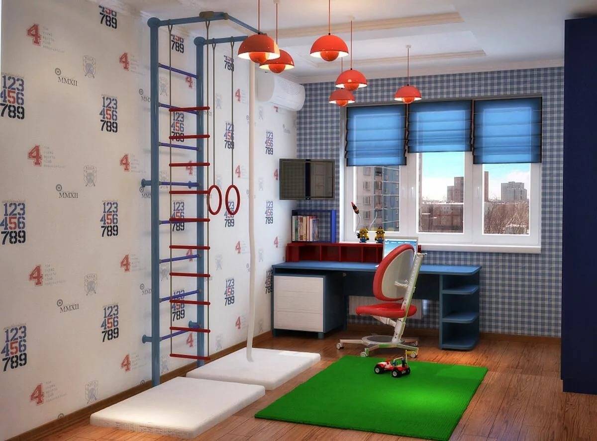 Детская комната для мальчика 10 лет