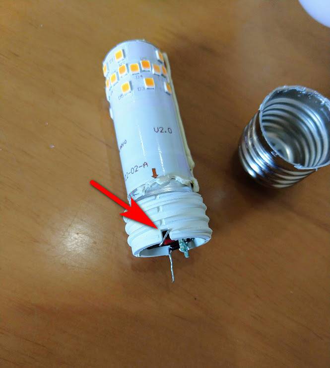 Ремонт светодиодных led ламп на примерах