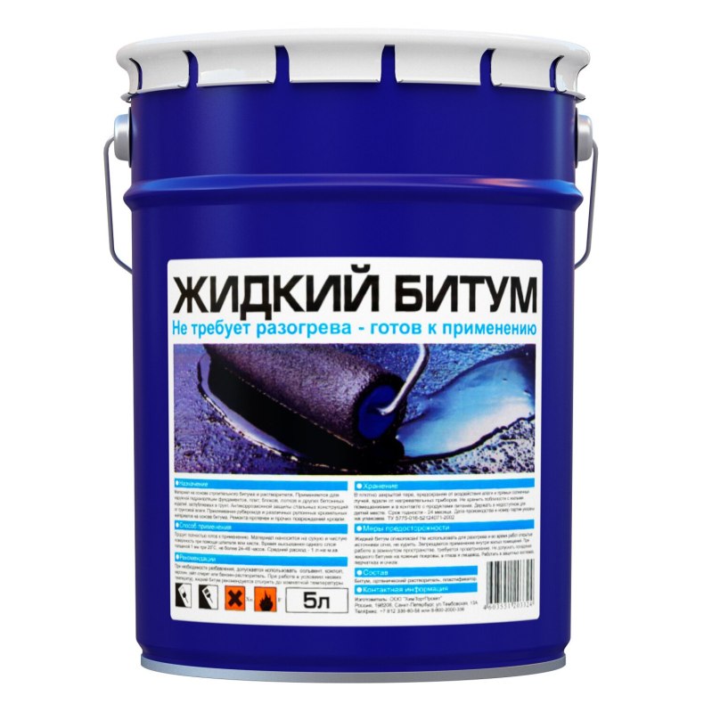 Битумная мастика для гидроизоляции фундамента