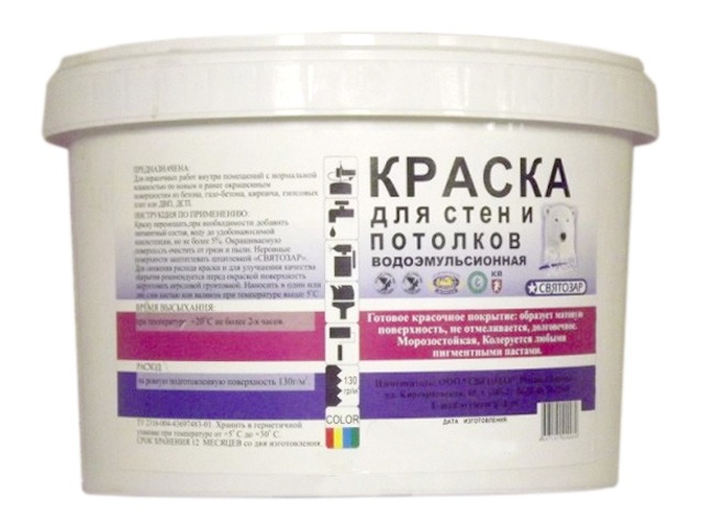 Водно-дисперсионные или водоэмульсионные краски?