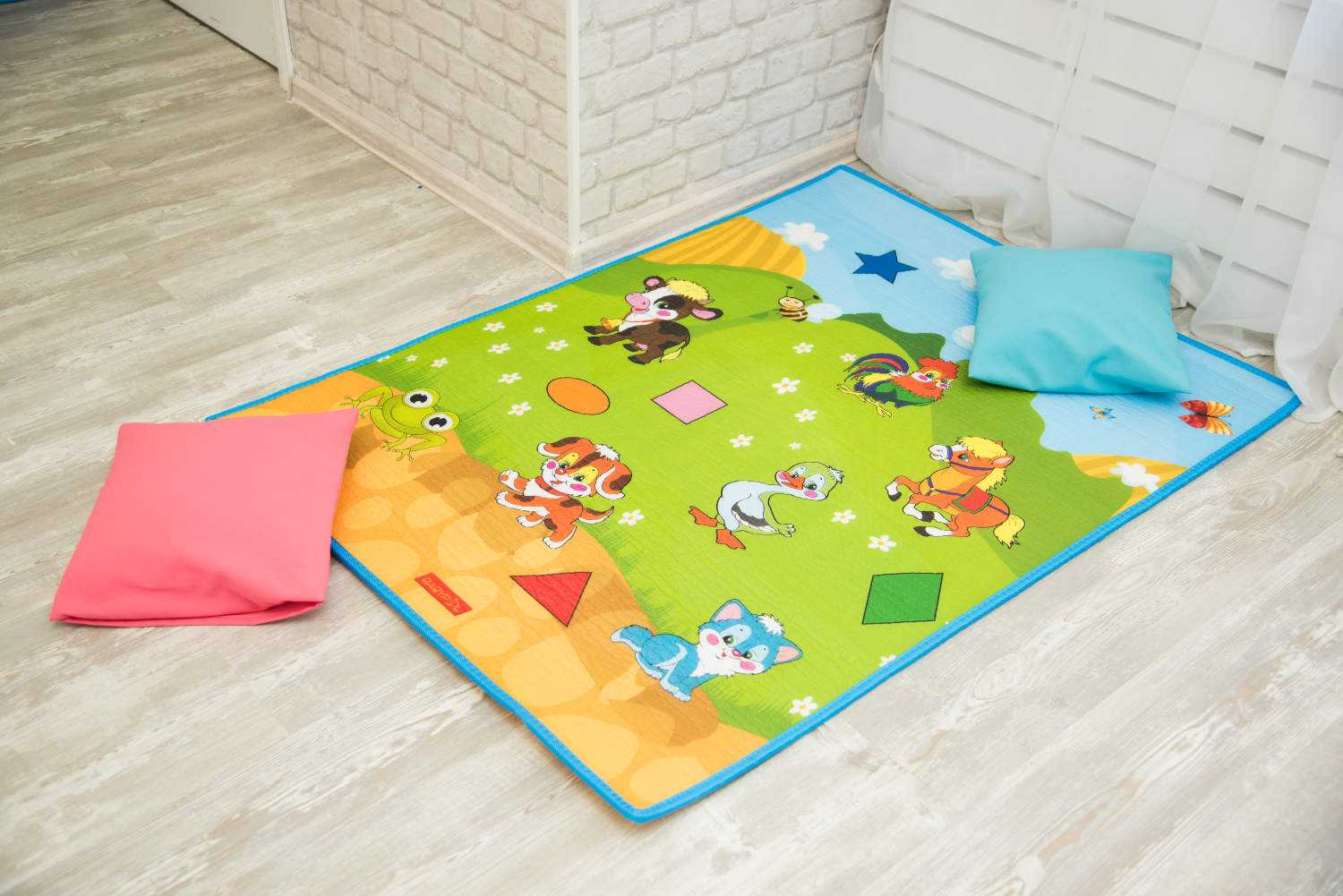 Варианты выбора стиля и дизайна ковров для детской комнаты