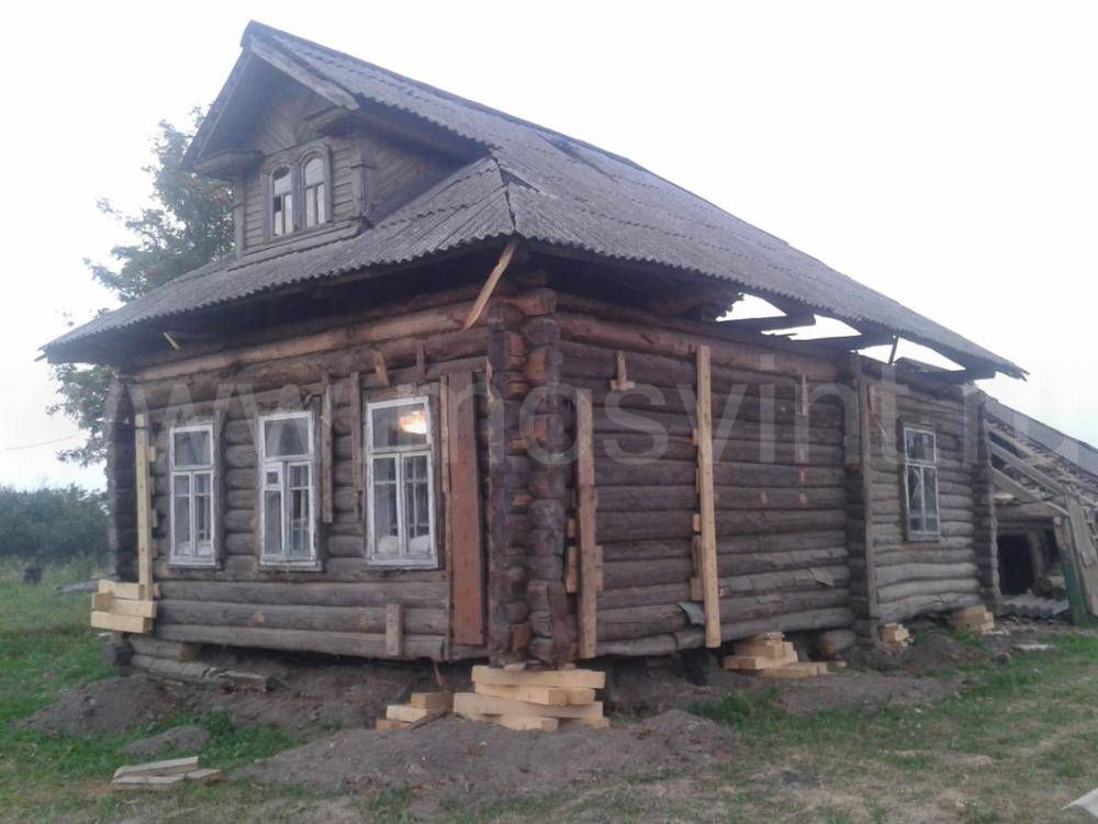 Как самостоятельно можно отремонтировать старый деревянный дом