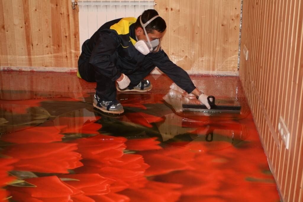 Финишный наливной пол: особенности, как сделать своими руками ?