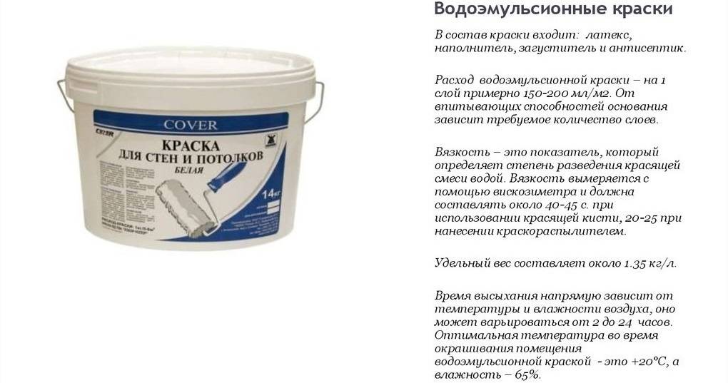 Краска для потолка: виды, производители и особенности каждой