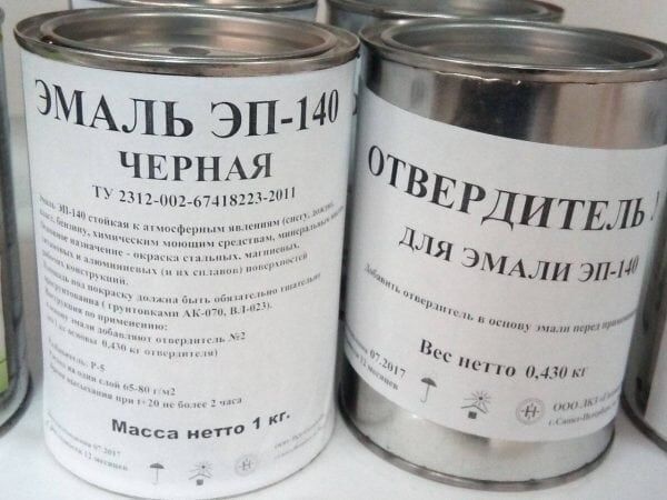 Особенности применения эмали эп-140 + технические характеристики