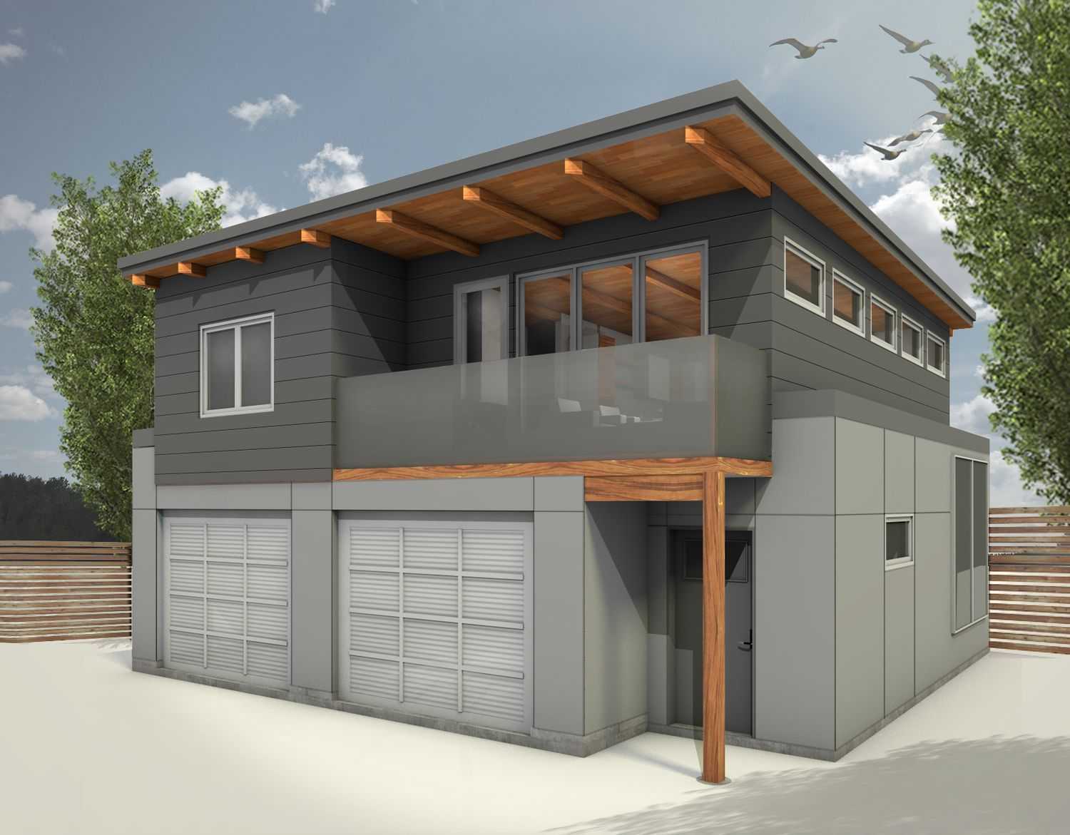Из чего построить двухэтажный гараж: как составить проект и построить своими руками — архитектурно строительный портал