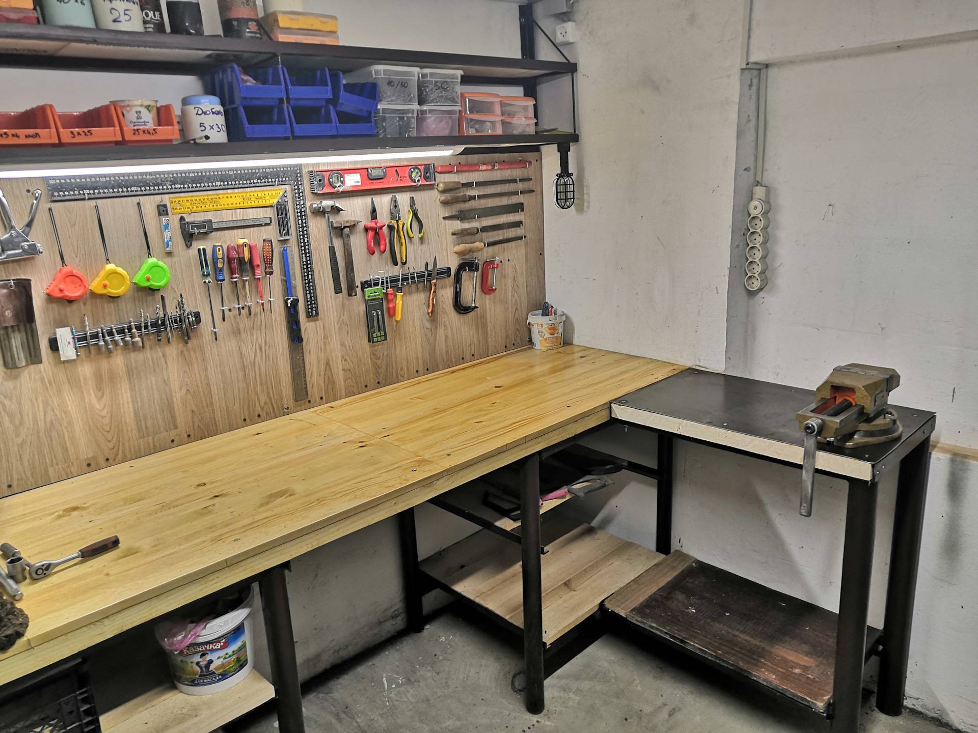 стол для работы в гараже своими руками