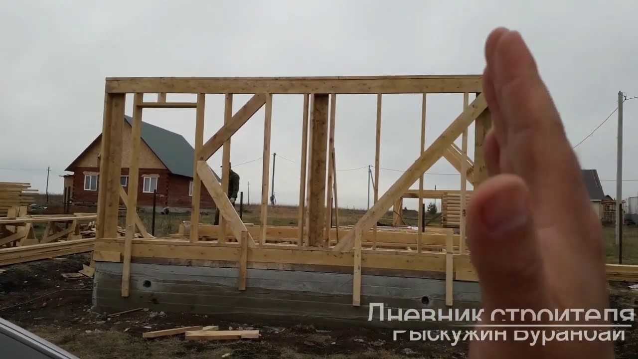 Укосины в каркасном доме