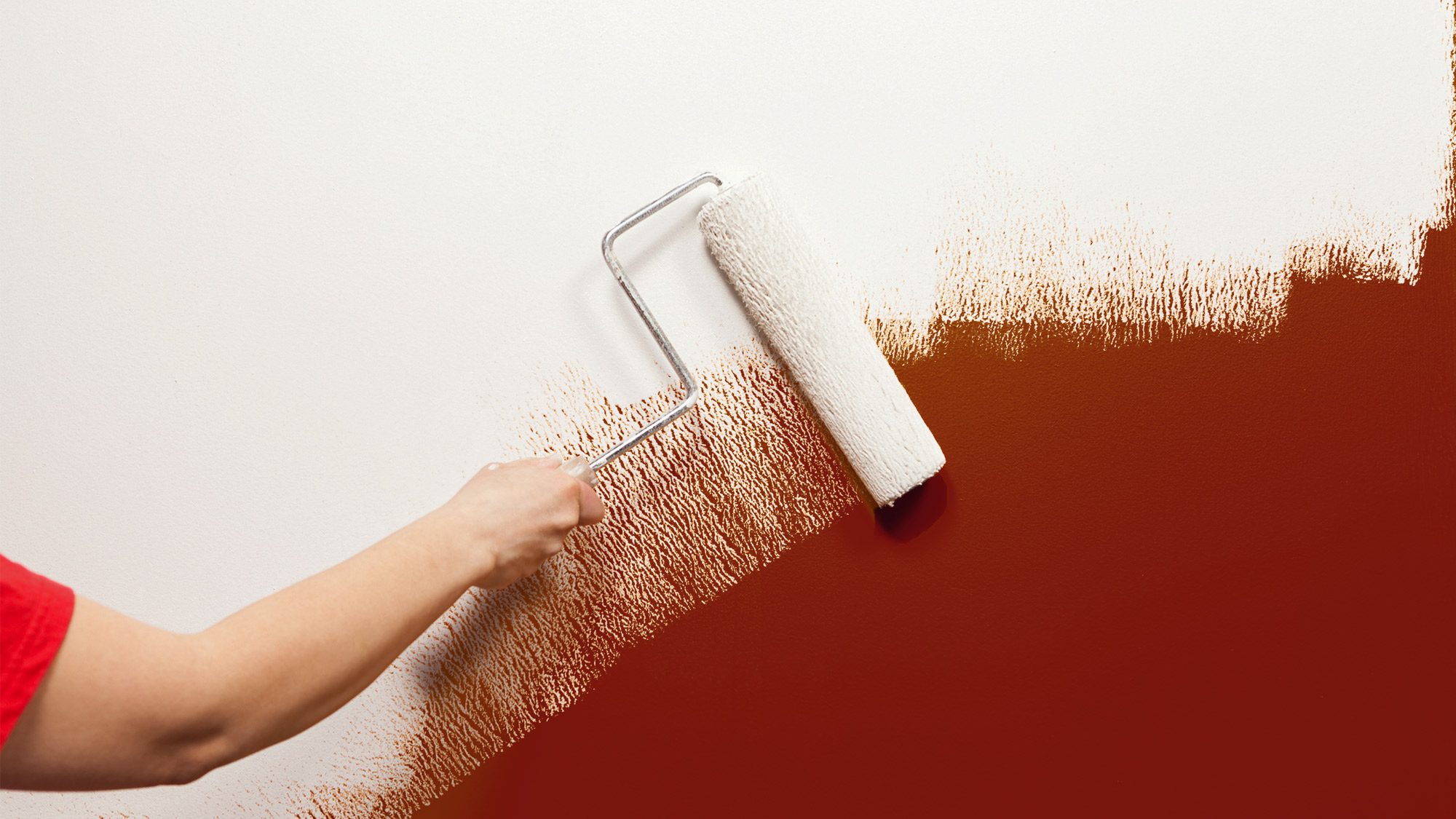 Мытье обоев. Краска для стен. Грунтовка для стен. Покраска обоев. Крашенные стены.