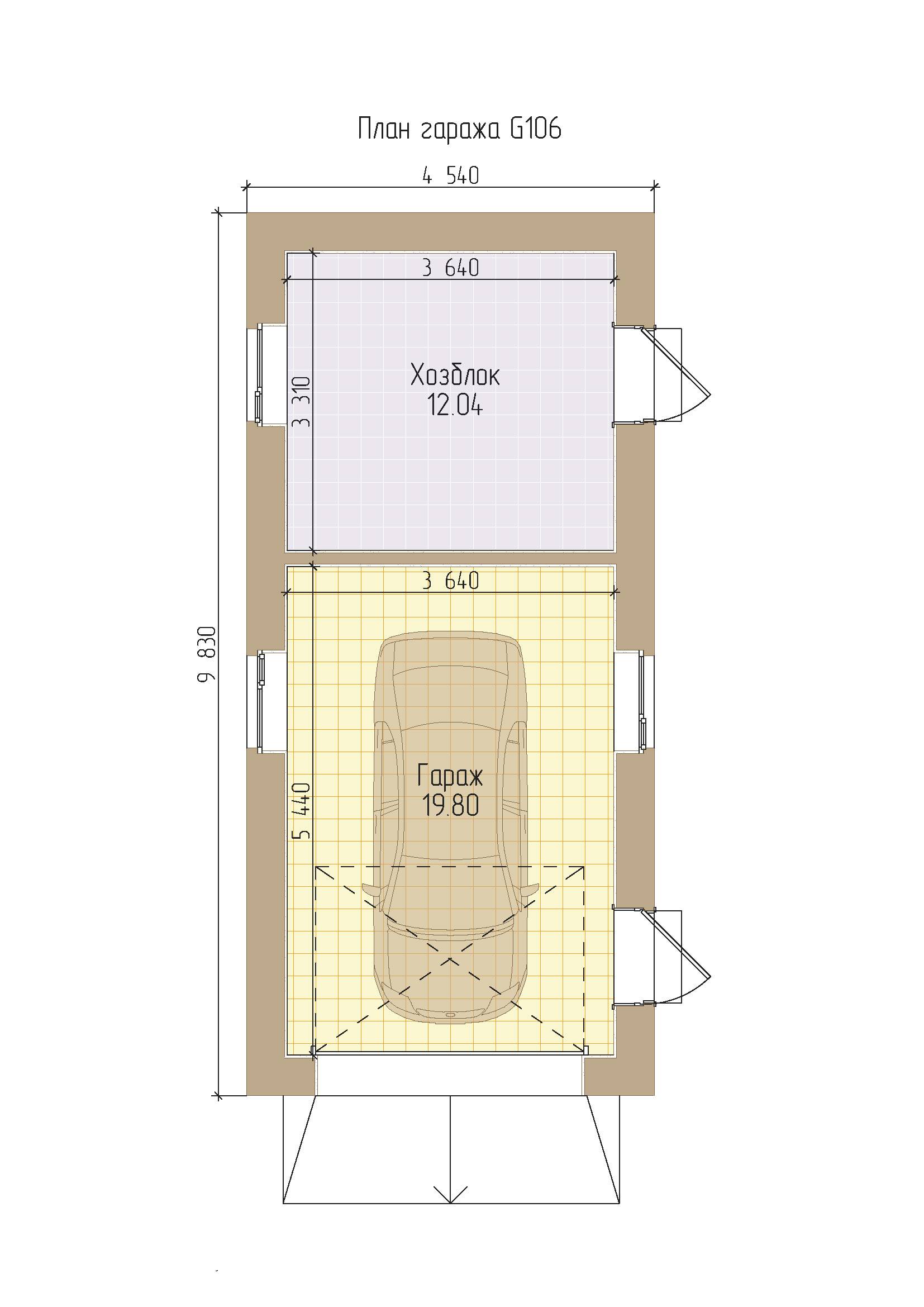 Гараж 5 10 проект