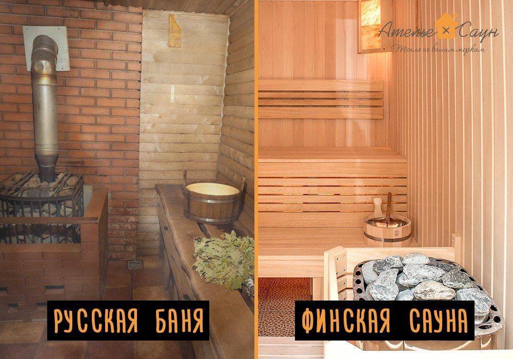 Чем отличается баня от сауны: очевидные и важные характеристики этих помещений