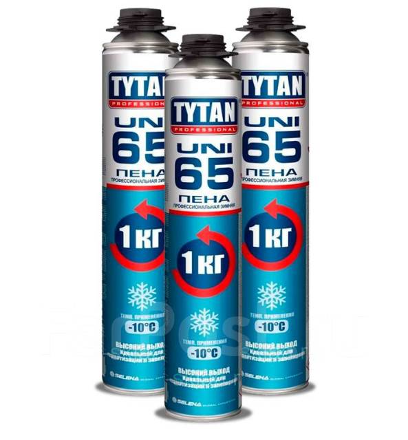Пена монтажная tytan professional 65 полная информация | дом краски георгия селезнёва. блог